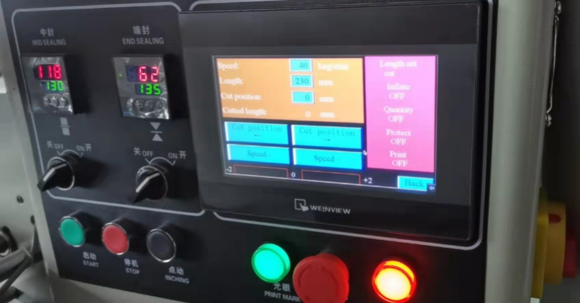 pillow biscuit packaging machine