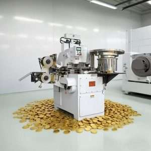 Gold Coin Chocolate Packaging Machine with Advanced Control Systems