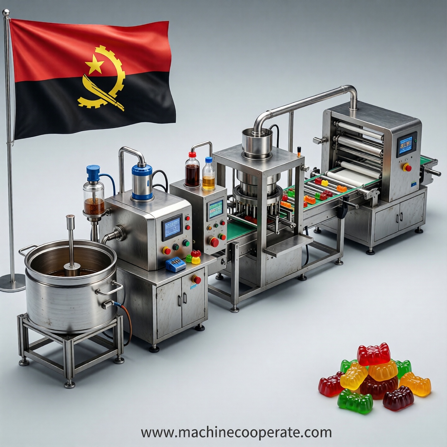 Gummy production line in Angola Gummy production line in Angola