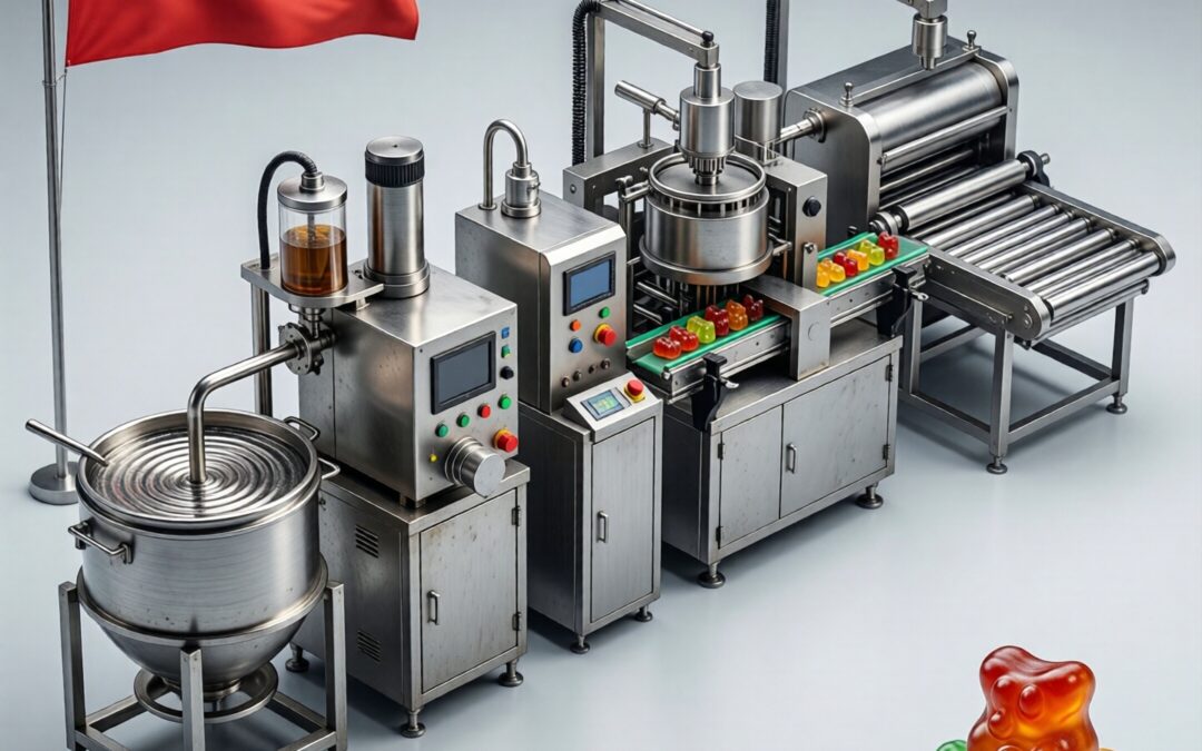 Gummy production line in Austria