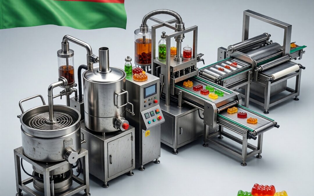 Gummy production line in Azerbaijan