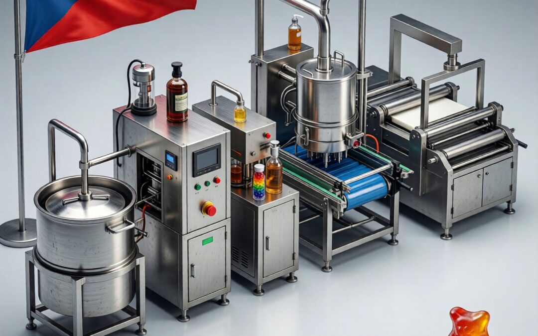 Gummy production line in Czech Republic
