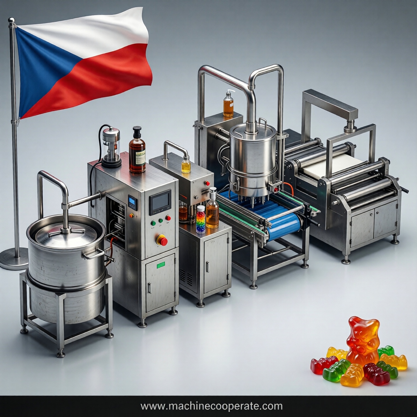 Gummy production line in Czech Republic Gummy production line in Czech Republic