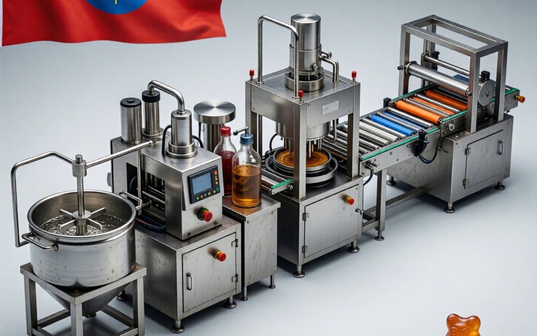 Gummy production line in Ethiopia