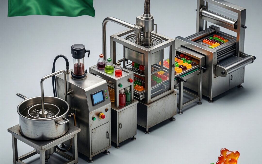 Gummy production line in Hungary