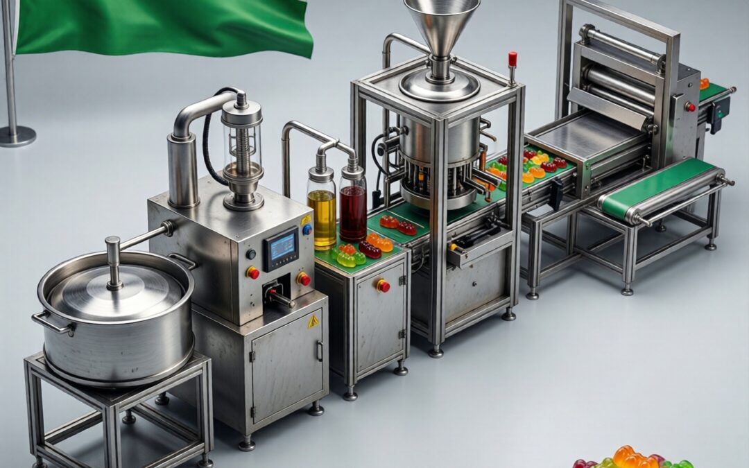 Gummy production line in India