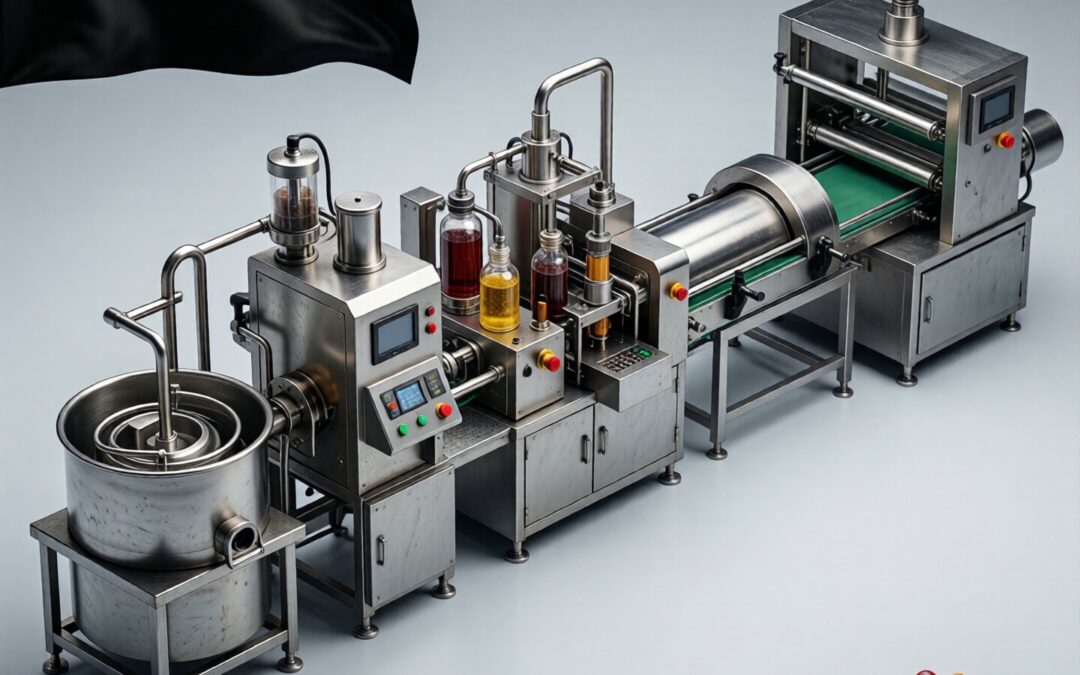 Gummy production line in Iraq