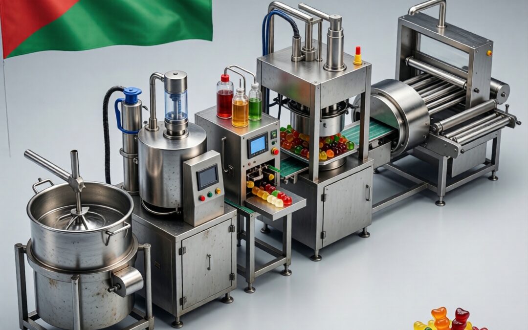 Gummy production line in Jordan