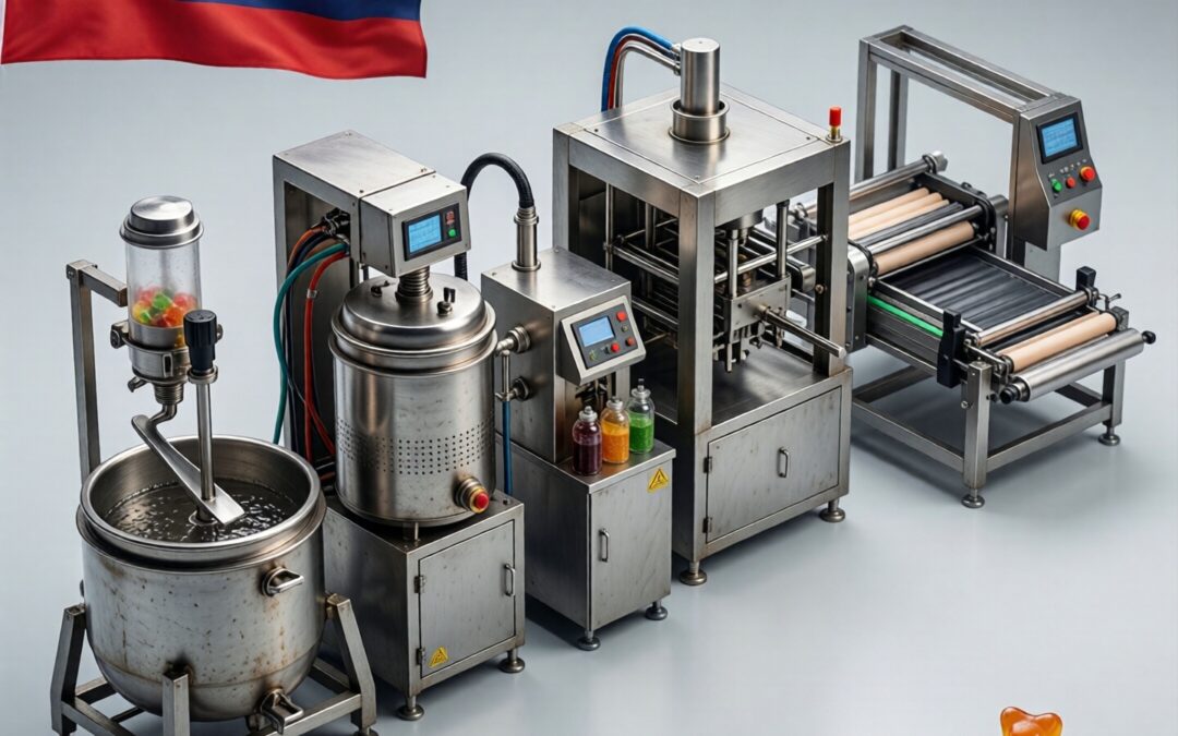 Gummy production line in Laos
