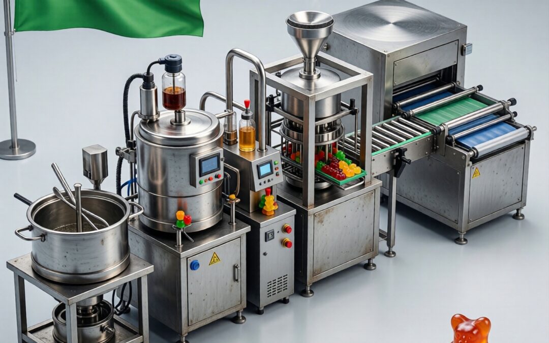 Gummy production line in Malawi