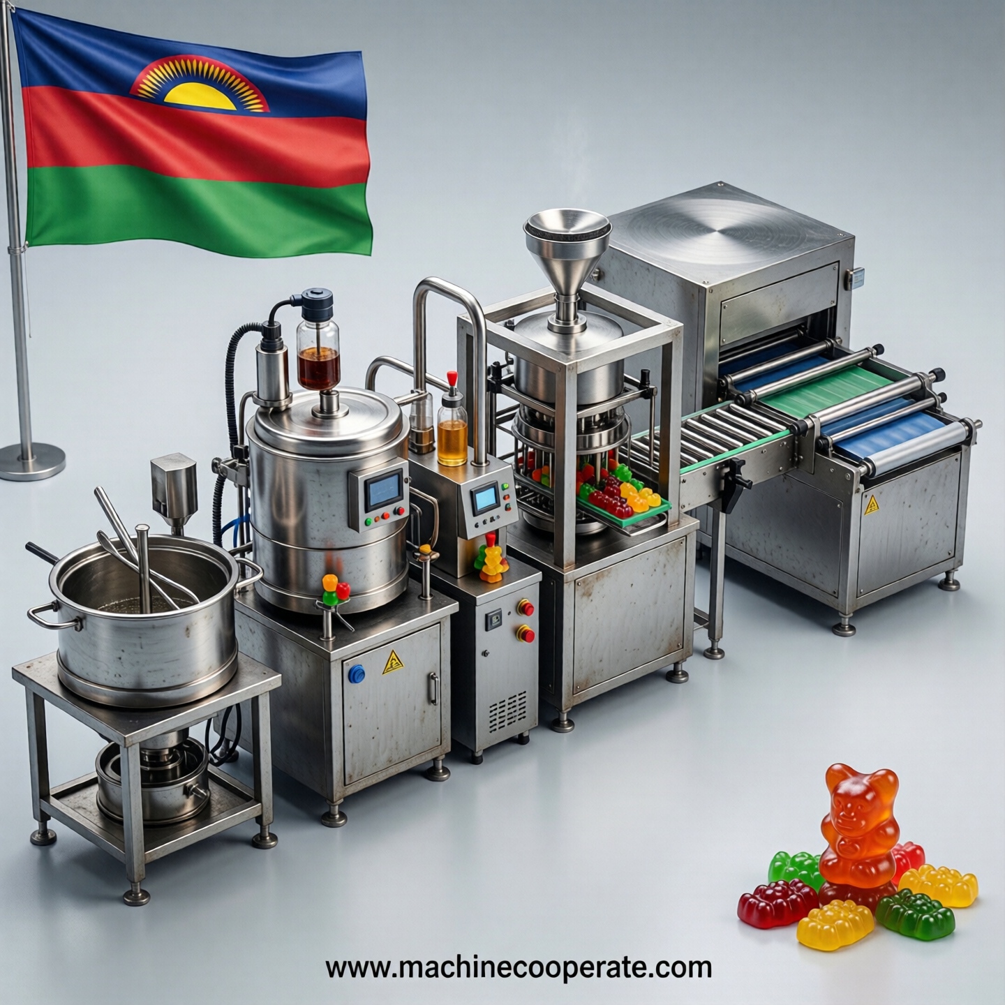 Gummy production line in Malawi Gummy production line in Malawi