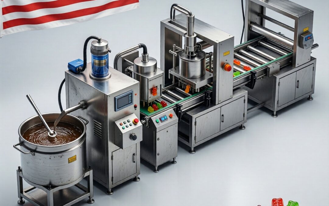 Gummy production line in Malaysia