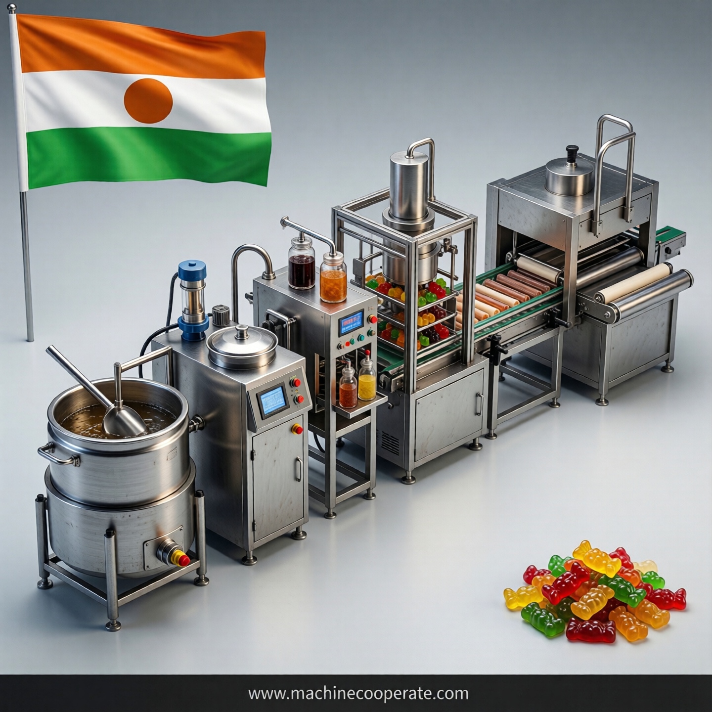 Gummy production line in Niger Gummy production line in Niger