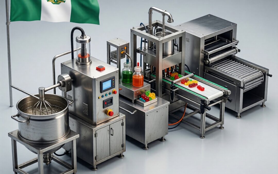 Gummy production line in Nigeria