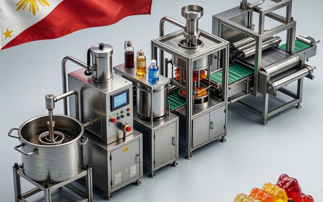 Gummy production line in Philippines