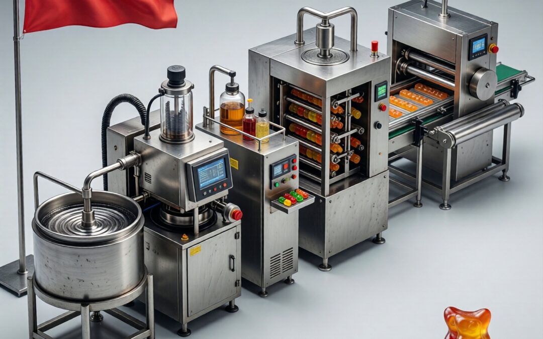 Gummy production line in Poland