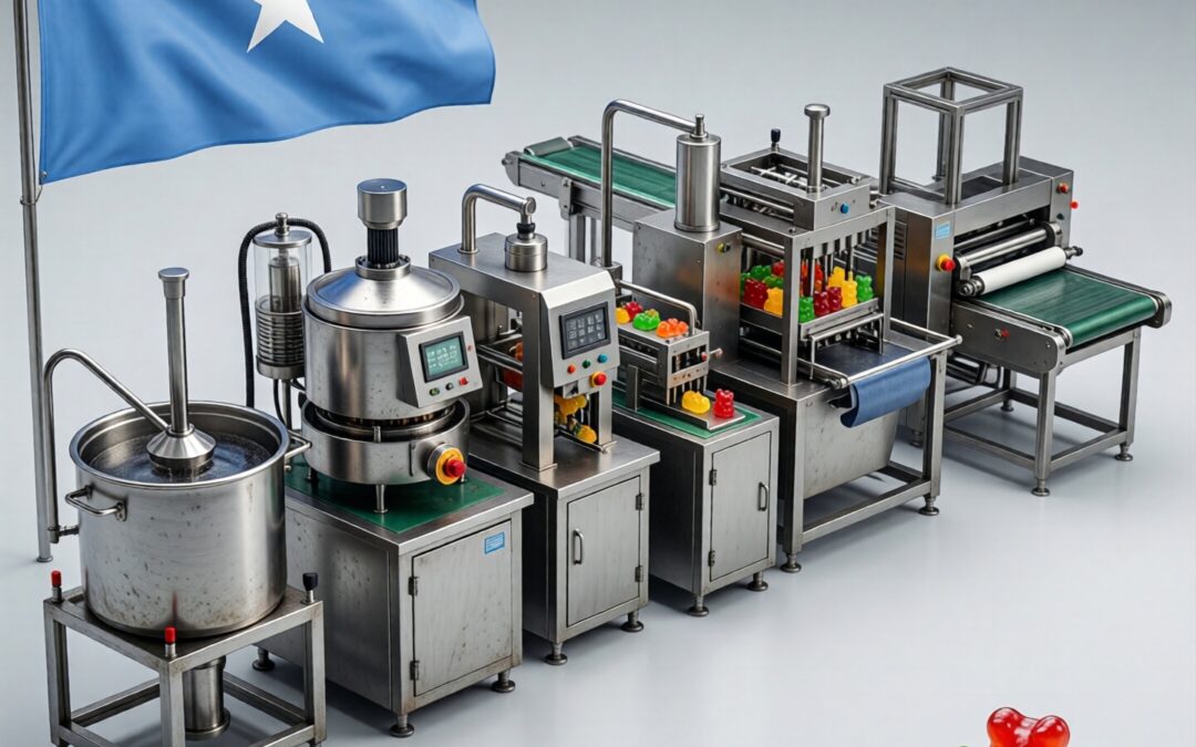 Gummy production line in Somalia
