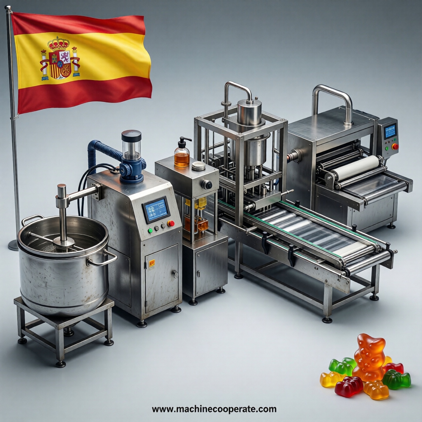 Gummy production line in Spain Gummy production line in Spain