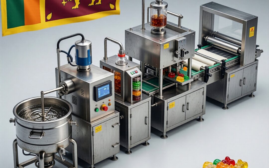 Gummy production line in Sri Lanka