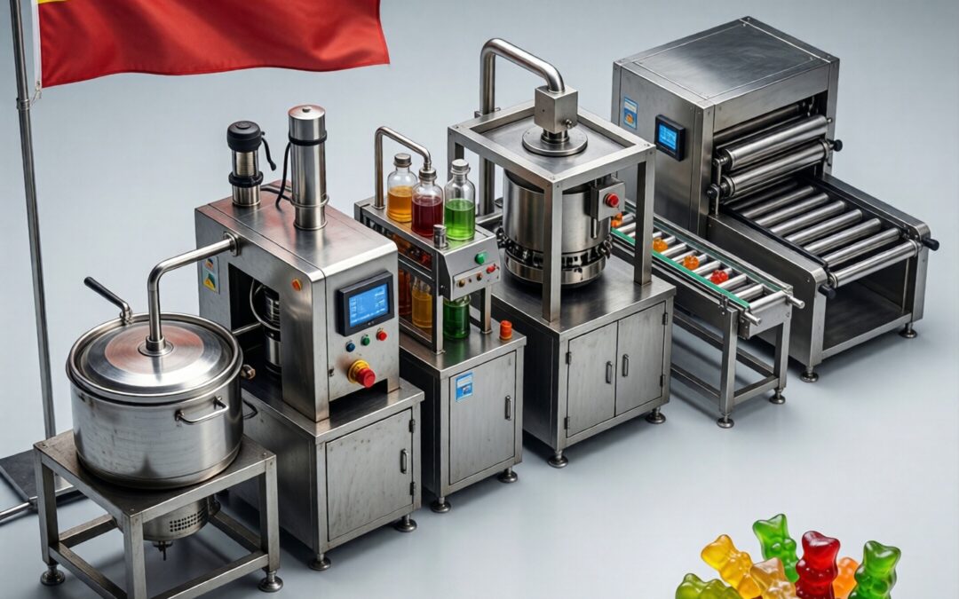 Gummy production line in Sudan