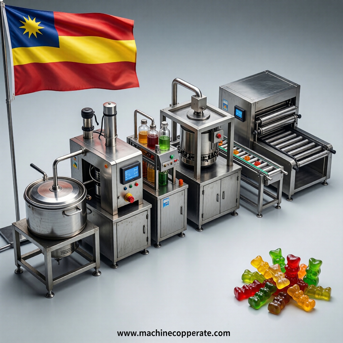 Gummy production line in Sudan Gummy production line in Sudan