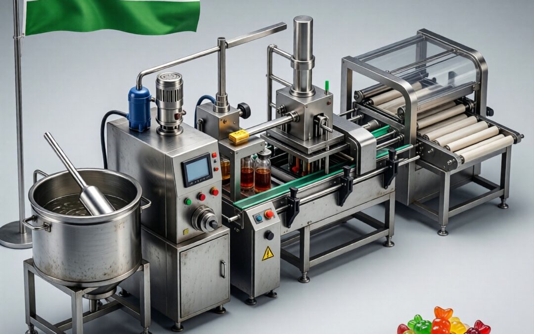 Gummy production line in Tajikistan