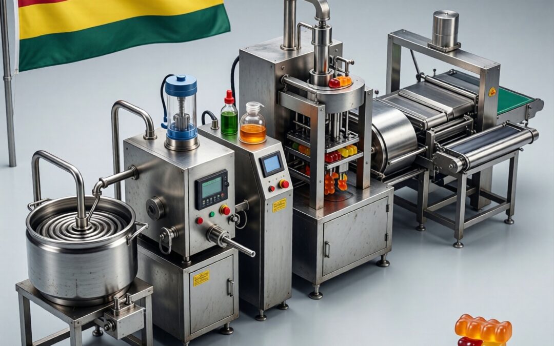 Gummy production line in Togo