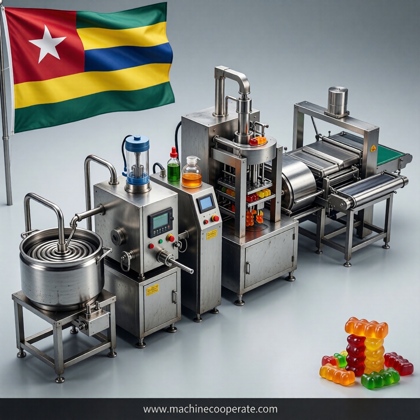 Gummy production line in Togo Gummy production line in Togo