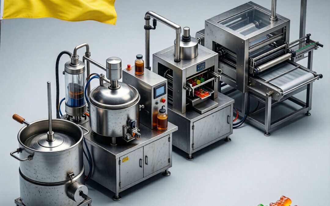 Gummy production line in Ukraine