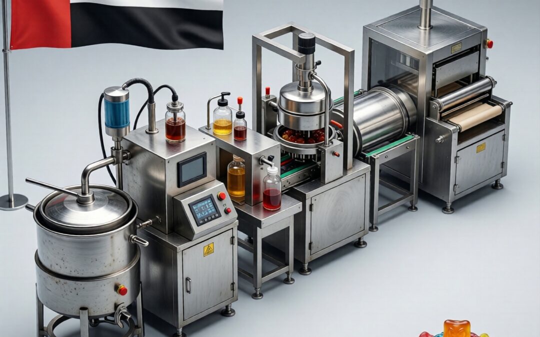 Gummy production line in United Arab Emirates