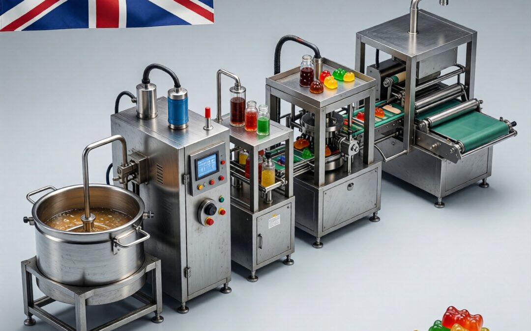 Gummy production line in United Kingdom