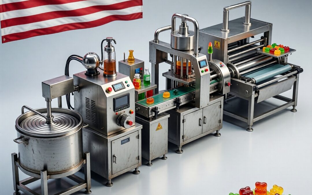 Gummy production line in United States