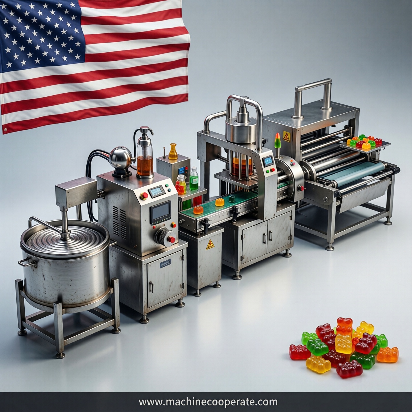 Gummy production line in United States Gummy production line in United States