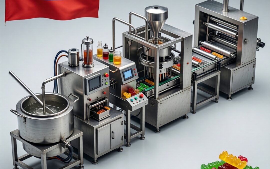 Gummy production line in Venezuela