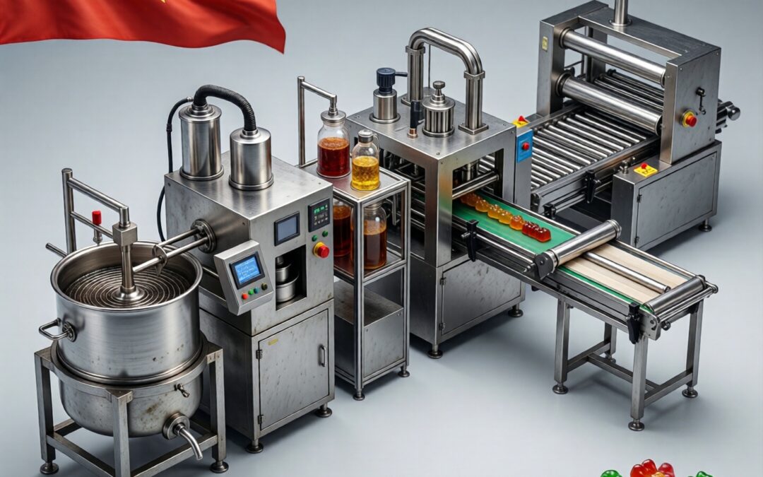 Gummy production line in Vietnam